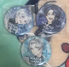 VΔLZ 長尾景 弦月藤士郎 甲斐田晴 缶バッジ にじさんじ