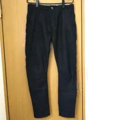 【クルーナ】　ダークグレーのドット柄模様ボトムス　MENS