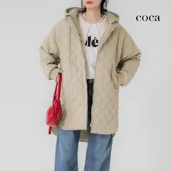 未使用★コカ キルティングフードコート Mサイズ