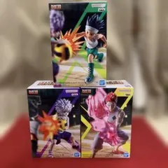 HUNTER×HUNTERフィギュア ゴン キルア ヒソカ G.I.編3種セット