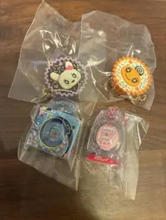 たまごっち おかしなたまごボーロっち 平成女児チョコ　ガチャ4個セット