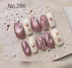 ネイルチップ カシスネイル マグネット キルティング いちご ガーリー 上品