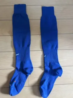Nike サッカーソックス 青 23～25