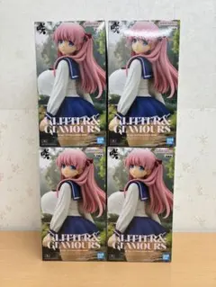 咲　Saki GLITTER&GLAMOURS 原村和　フィギュア　4個セット