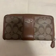 COACH 長財布 ラウンドファスナー