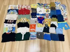 キッズ服セット 90cmオールシーズンまとめ売り　53点　保育園お着替え　男の子