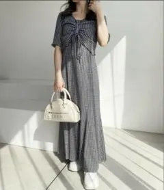 マルチ WAYで着回せる。しぼしぼセットワンピース