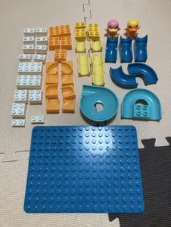 ブロックパーツとフィギュアセット