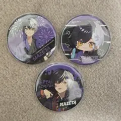 AMPTAK×COLORS まぜ太 缶バッジ