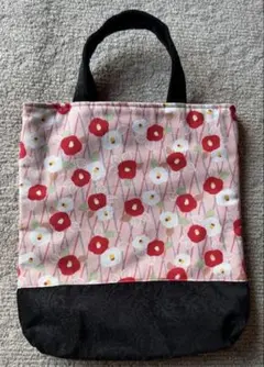 【ハンドメイド】 花柄トートバッグ