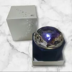 4℃　クリスタル　ジュエリーケース　八角形