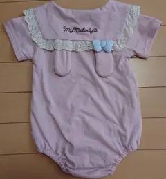 さぁや様専用☆新品☆フタフタ サンリオコラボ　ロンパース　マイメロ　80cm