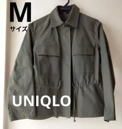 〚UNIQLO〛コットンブレンドドローストリングジャケット　Мsize