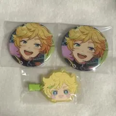 春川宙 缶バッジ あんスタ 前髪クリップ