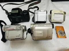 ビデオカメラ デジカメ 6台まとめ Canon 他　動作未確認　ジャンク ビデオカメラ デジカメ 6台まとめ Canon 他 動作未確認 ジャンク