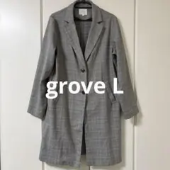 grove ロングコート　薄手