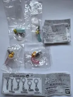ニャッキ！ めじるしアクセサリー 4種セット　ガチャ