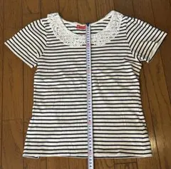 earth music&ecology ボーダーTシャツ