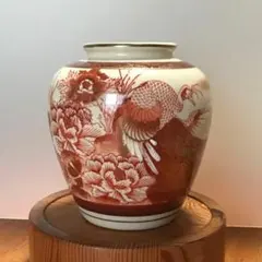 九谷焼 清峰作 花鳥柄 花瓶　牡丹　鳳凰 九谷焼 清峰作 花鳥柄 花瓶 牡丹 鳳凰 - メルカリ