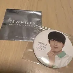 SEVENTEEN ウォヌ　pop up store 2020 缶バッジ