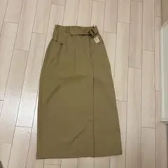 【新品】ベルト付きタイトスカート Fサイズ