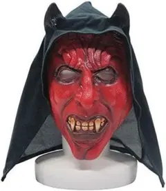 デビルマスク Devil Mask(フード付き) 節分　赤鬼