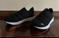 【PUMA】プーマ　soft foam+ ブラック　24cm