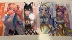 ホロライブ クリアファイル 4枚セット