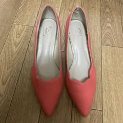新品　Jelly beans パンプス コーラルピンク LLサイズのサムネイル