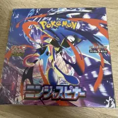 シュリンク付　ポケモンカードMEGAニンジャスピナー1BOX 新品