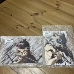 鬼滅の刃 立志編 幕間画WEBくじ A賞　伊之助　2種　アニメジャパン