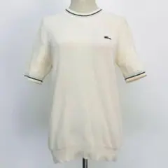 【極美品】LACOSTE ラコステ コットン サマーニット FR 2（S相当）