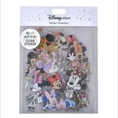 ミニー　フィガロ シール　ステッカー クリア ディズニー　ストア