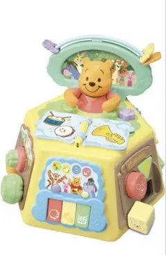 プーさん 知育玩具 音声機能付き　はじめて英語 ディズニー　くまのプーさん