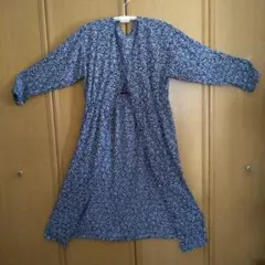 LOWRYS FARM　小花柄シャツワンピース