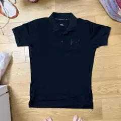 UNDER ARMOUR ポロシャツ メンズ MDサイズ ブラックのサムネイル