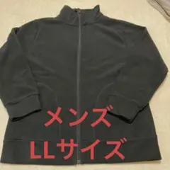 メンズ　フリース　LLサイズ　黒