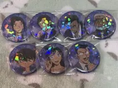 匿名配送 名探偵コナン ホログラム缶バッジVol.7 まとめ売りセット