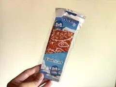 【オレンジ】クールスカーフ（冷却スカーフ、ネッククーラー）