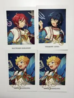 あんスタ 逆先夏目 青葉つむぎ 春川宙 ぱしゃっつ 4枚セット