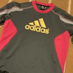 adidas 長袖ウェア グレー/赤紫っぽい色