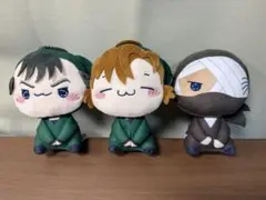 忍たま乱太郎 もちぴこ ぬいぐるみ 伊作・留三郎・雑渡さん