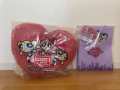 一番くじパワーパフガールズ クッションラストワン賞 ＆　トートバッグC賞