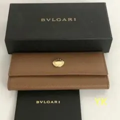BVLGARI ブルガリ 6連 キーケース ブラウン レザー ゴールド 金具のサムネイル