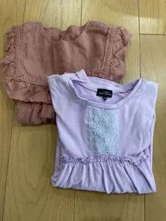 グリーンレーベルリラクシング他　トップス2枚セット 120