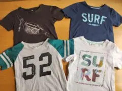 キッズ Tシャツ 4枚セット まとめ売り　120㎝　男の子