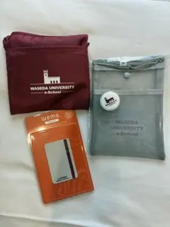 新品未使用。早稲田大学人間科学部eスクール　グッズのサムネイル