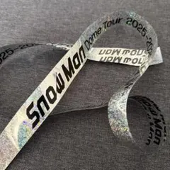 SnowMan ON 銀テ　銀テープ　落下物