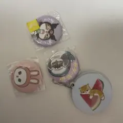 mofusand 缶バッチ、鏡