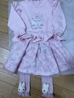 メゾピアノ　バレリーナ うさぎ　3点セット